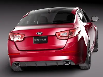 Kia Optima 2014 3D model