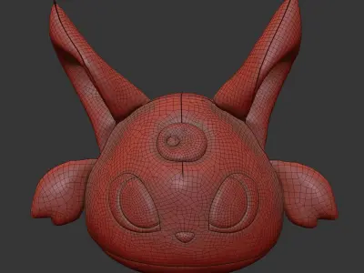 espeon pokemon kids 3D model