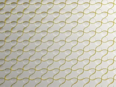 Panel wall Low-poly 3D model