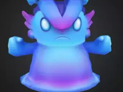 Slime lumino 3D model