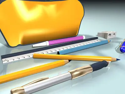 School case 3D model