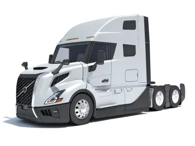 2024 Semi Truck 3D model