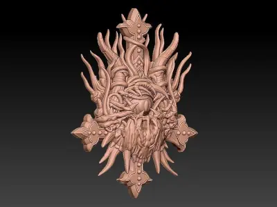 Cross Devil  3D print model