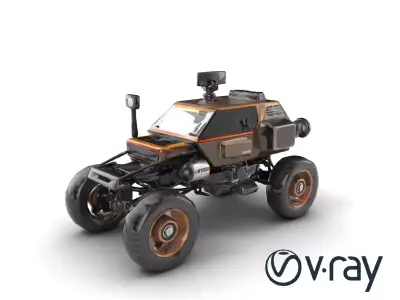 Pagoda Baobab Tree Artistic Model Pack Low-poly 3D model