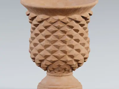 Garden urn planter38 3D model
