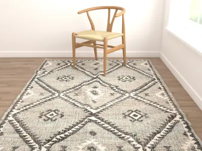 Rugs No 314 Low-poly 3D model