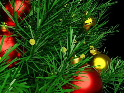 Christmas tree 3D model