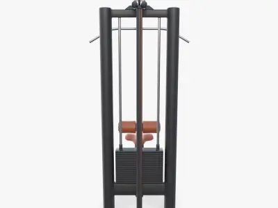 Lat machine 3D model