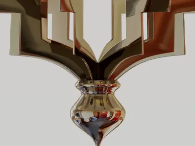 Pattern Makers Chandelier 3D model