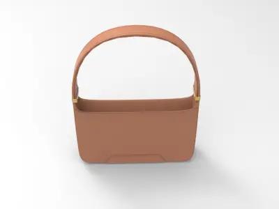Thomas Shoulder Bag Low-poly 3D model