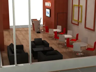  3D Special Expo Stand 025 3D model