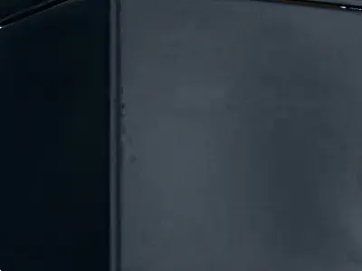 BOSNAS stool with storage Low-poly 3D model