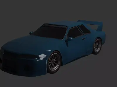 Devon gtx 2009 Low-poly 3D model