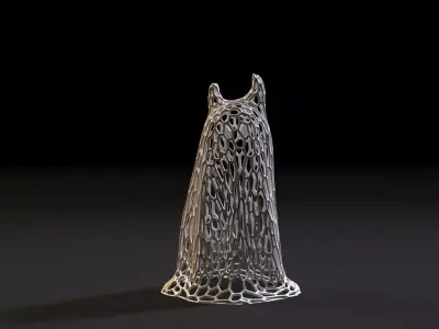 Ghost with horns 3D print model
