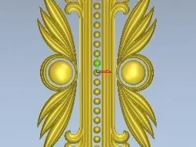 3D Door design  3D print model