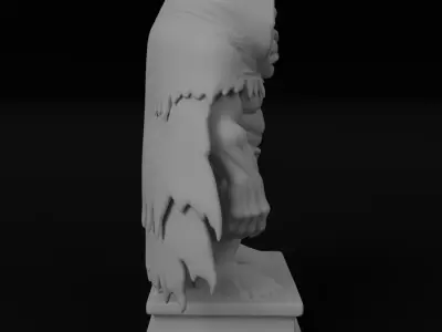 Halloween Cyclope figurine 3D model for 3D printing 3D print model