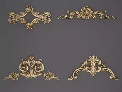 Trim Ornament 40 3D model