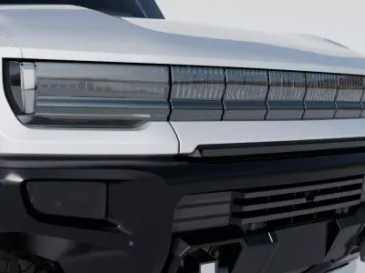 3D Model  GMC Hummer EV RIGGED Blend File 3D model