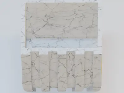 Garden urn planter50 3D model