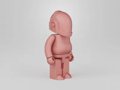 Bearbrick Daft Punk 1 3D print model