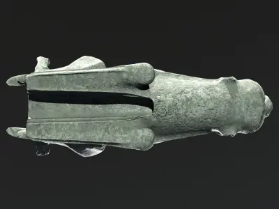 Waterspout Gargoyle Harpy Low-poly 3D model