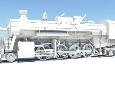 Steam Engine 3D model by dwip23raj1 from CGTrader