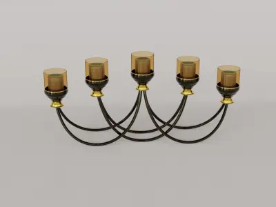 Modern Candlestick 3D model