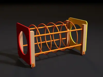 Sports complex 25 3D model