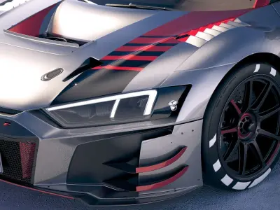 Audi R8 LMS GT3 2020 3D model