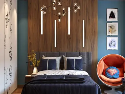  Bedroom Design prototype  3D model