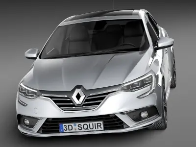 Renault Megane 2016 3D model