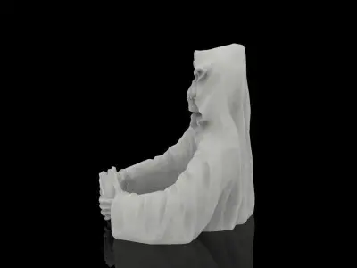 Reaper Tea Candle Holder 3D print model