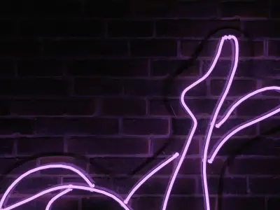 Neon 3D Model 12 - Body Shape 2 3D model