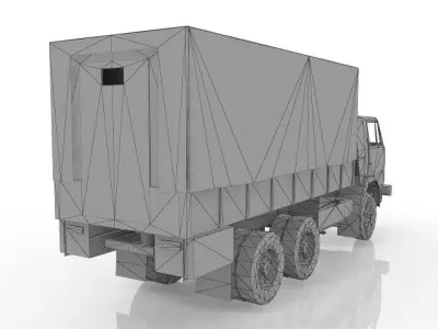 Kamaz Truck 3D model