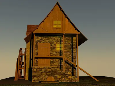 house 3D model shop