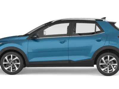 Kia Stonic GT-Line SUV 2021 3D model
