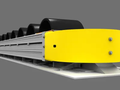 Energy QuadGuard 3d Model Low-poly 3D model