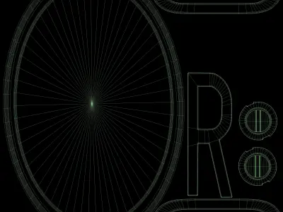 GDR Plate Free 3D model