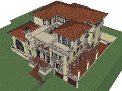 Regal-Luxury-Villa Area-015 3D model