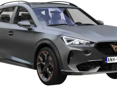 Cupra Formentor 2021 3D model