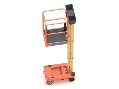 JLG 830P Push Around Mast Liff 3D model