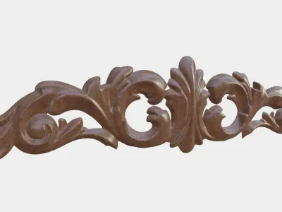 Frame For Wood Carving 3D print model