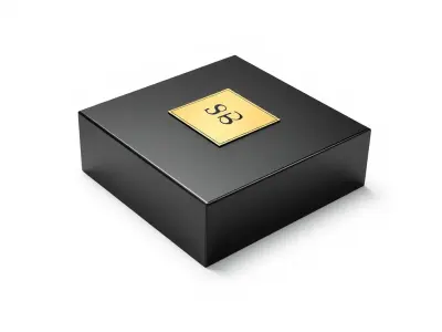 Elegant Luxury Box Model Pack Low-poly 3D model