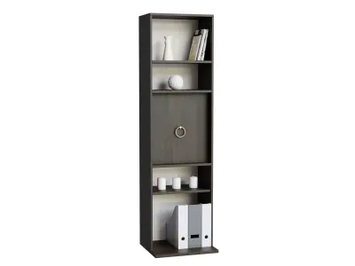 Black Shelve Decor 3D model