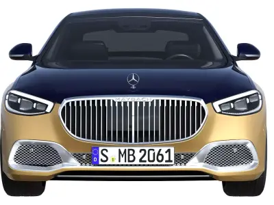 Mercedes-Maybach S680 V12  3D model