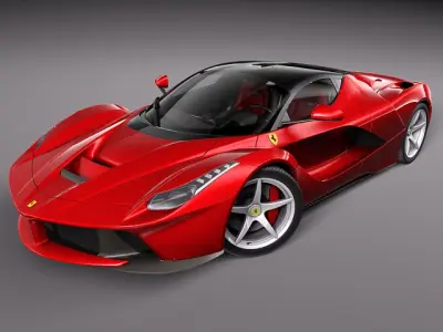 Ferrari LaFerrari 2014 3D model