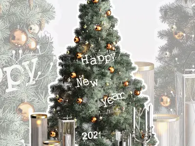 Christmas tree 2 3D model