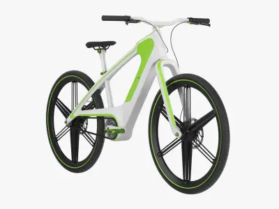 Electric bike 5 3D model