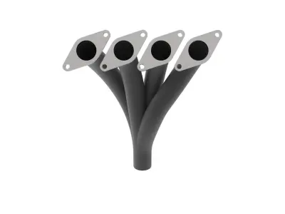 Exhaust manifold 3D print model