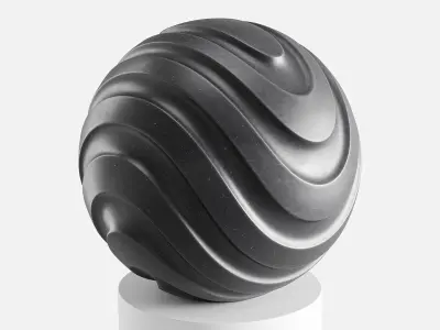 Abstract sculpture Sphera 3D model
